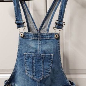 Abercrombie Kids Denim Overall Shorts Girls  Size: XL